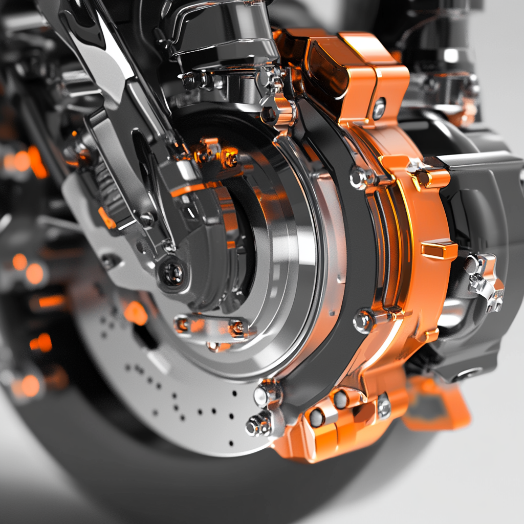 High-performance motorcycle brake system