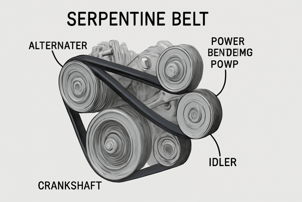 How to check and replace serpentine belts