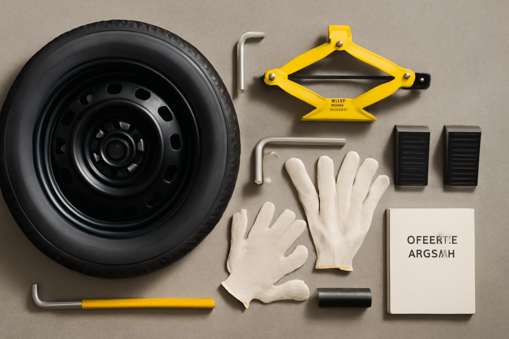 How to fix a flat tire