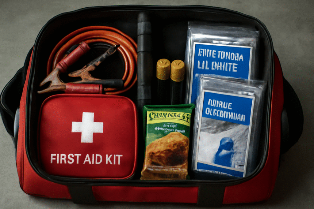 Emergency car kit essentials