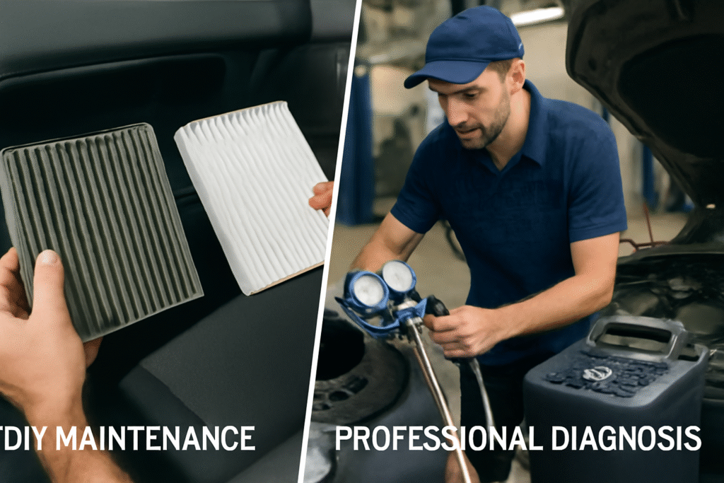 DIY maintenance vs diagnosis