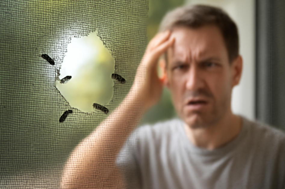 Tips for repairing a broken window screen
