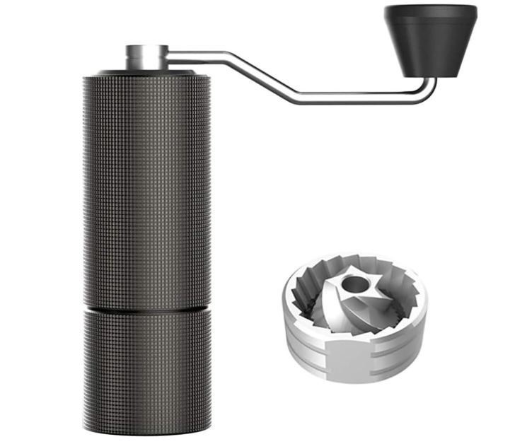 TIMEMORE Chestnut C2 Manual Coffee Grinder Capacity 25g with CNC Stainless Steel Conical Burr - Internal Adjustable Setting,Double Bearing Positioning...