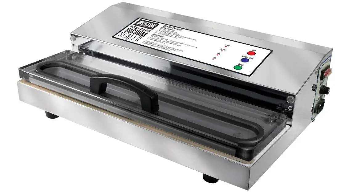  Weston Brands Vacuum Sealer Machine for Food Preservation & Sous Vide, Extra-Wide 5mm Bar for Sealing Bags up to 16" Wide, 935 Watts, Commercial...