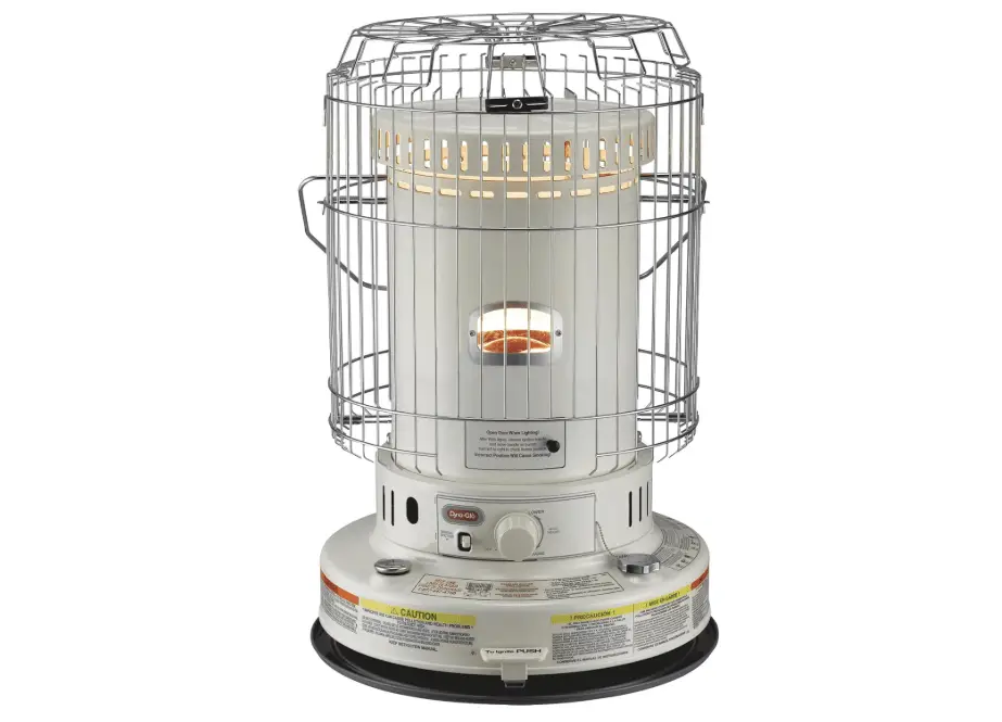 Dyna-Glo Indoor Kerosene Convection Heater - 23,800 BTU, 1,000 Sq. Ft. Heating Capacity, Model Number WK95C8