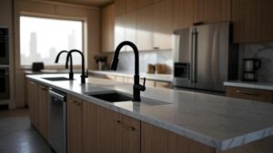 black kitchen faucets