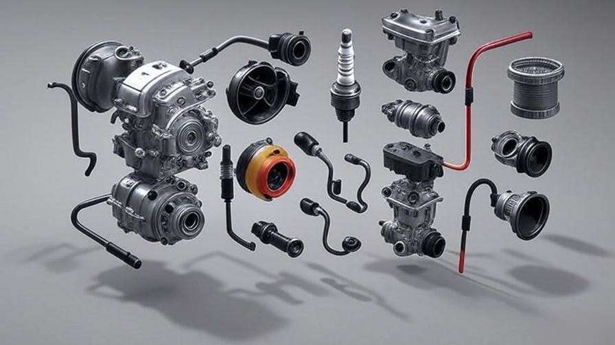 Exploded view diagram of Echo weed eater anatomy highlighting essential engine parts for repairs.