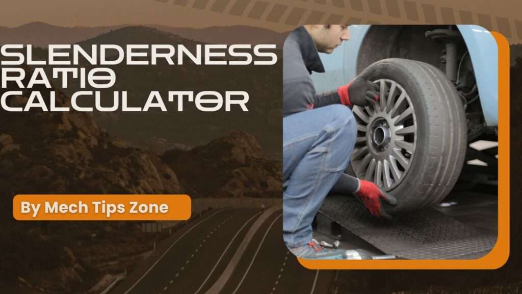 Slenderness Ratio Calculator