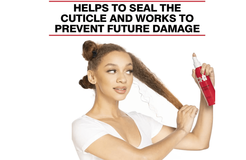 CHI 44 Iron Guard Thermal Protection Spray, Nourishing Formula Helps Resist Heat Damage to Hair & Tame Frizz, Clear, 8 Oz