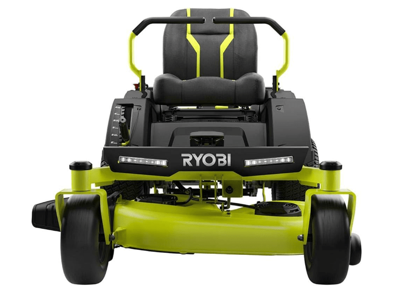  RYOBI 42 in. 100 Ah Battery Electric Riding Zero Turn Mower RY48ZTR100