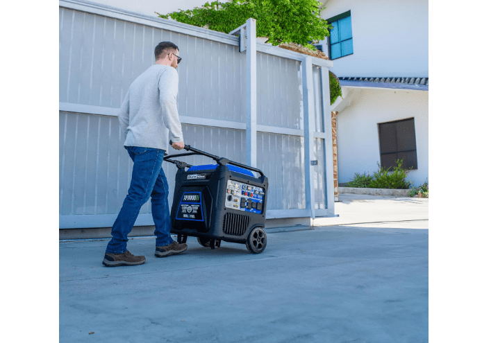 DuroMax XP11000iH 11,000-Watt Dual Fuel Portable Digital Inverter Generator - Gas & Propane, Remote Electric Start, Transfer Switch Ready, RV 