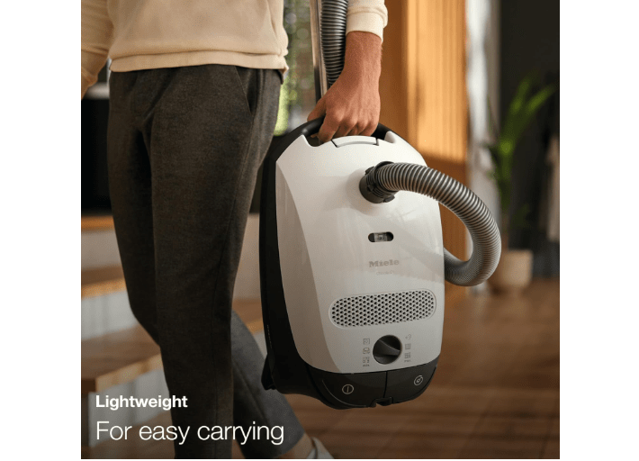 
Miele Classic C1 Turbo Team Bagged Canister Vacuum, Tech Blue - Portable, Household