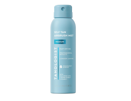  Tanologist Medium Self Tan Airbrush Mist, Spray At Home, Self Tanning Mist, 360 Application, Quick Drying & Streak-Free, No Fake Tan Smell Or Orange