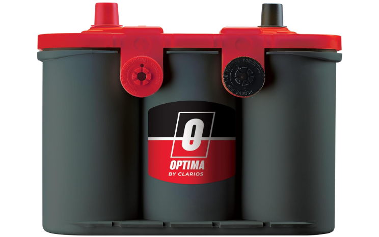 OPTIMA Batteries High Performance 34/78 RedTop Sealed AGM Car, Truck, and SUV Starting Battery, 800 CCA, Dual SAE and GM Terminals, Maintenance Free