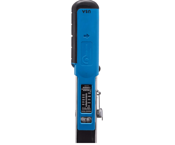 
Precision Instruments PREC3FR250F Silver 1/2" Drive Split Beam Torque Wrench with Flex Head