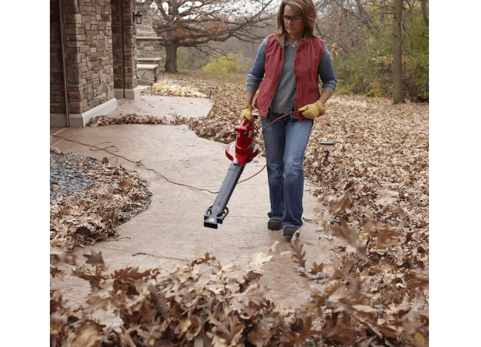  Toro 51621 UltraPlus Leaf Blower Vacuum, Variable-Speed (up to 250 mph) with Metal Impeller, 12 amp,Red