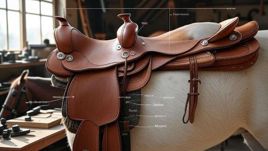 parts of a saddle