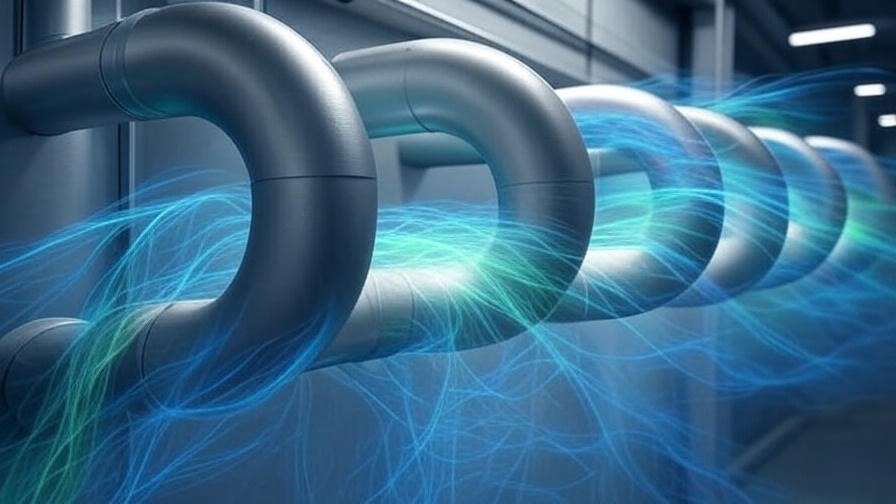 Enhancing flow dynamics in smoke the pipe systems for optimal mechanical engineering performance.