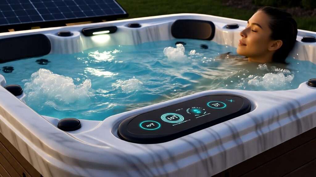 salt water hot tub