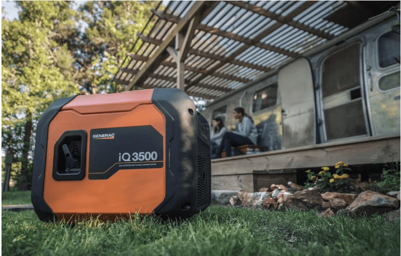  Generac 7127 iQ3500 3,500-Watt Gas-Powered Portable Inverter Generator - Durable, Lightweight Design - Speed Selection for Quiet Performance or Maximum...