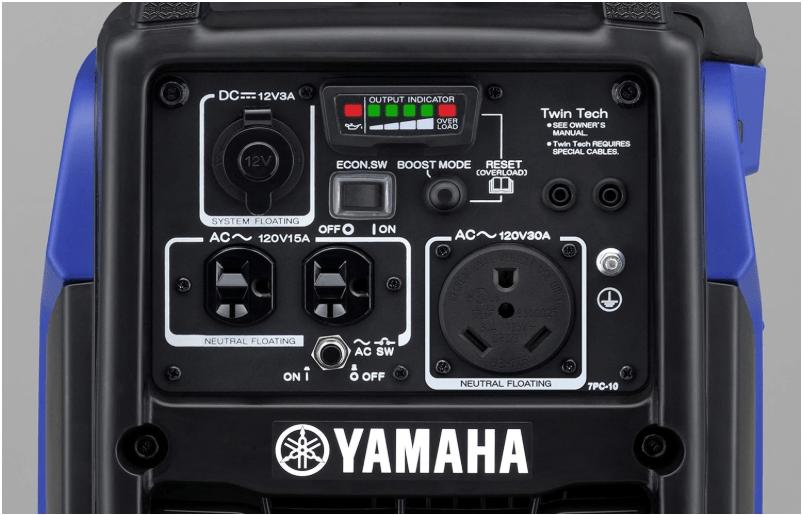 YAMAHA EF2200iS Inverter Generator, 2200 Watts, Blue