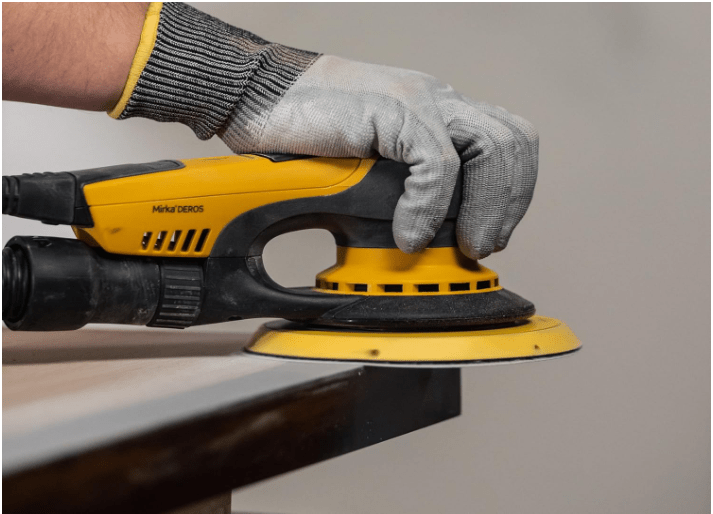 Mirka DEROS 650X CV Electric Random Orbital Sander with Case / 6 inch / 5mm orbit/Powerful and Professional Sanding Machine for Dust-free sanding / MID65020CAUS