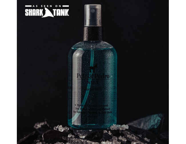  Pete & Pedro SALT - Natural Sea Salt Spray for Hair Men & Women, Adds Instant Volume, Texture, Thickness, & Light Hold | Texturizing &...