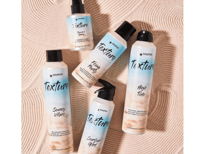 SexyHair Texture High Tide Texturizing Finishing Hairspray, 8 Oz | Maintains Natural Shine | Up to 24 Hour Humidity Resistance | All Hair Types