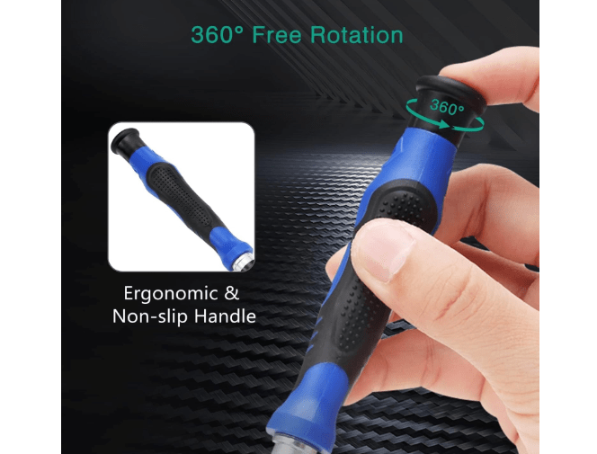  ORIA Precision Screwdriver Set, 61 in 1 Small Screwdriver Set with 57 Precision Bits, Portable Repair Tool Kit, Magnetic Screw Driver Kit with Extension Rod...