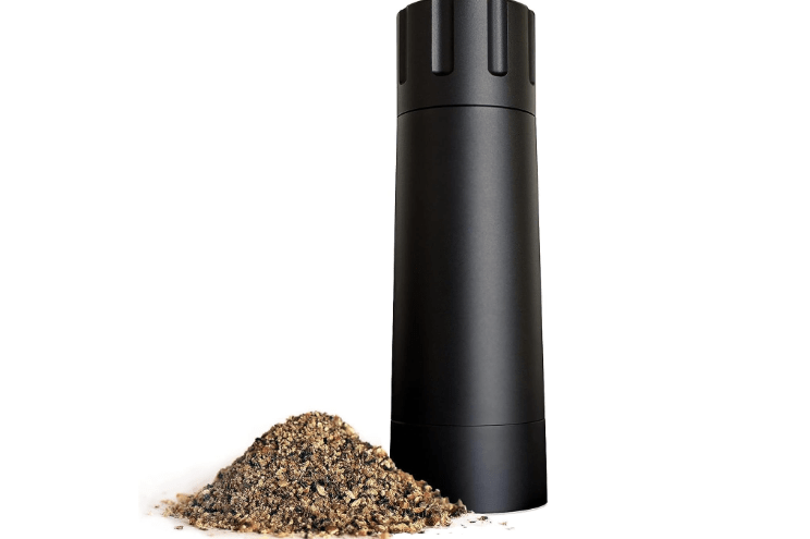 MANNKITCHEN Pepper Cannon - Professional Grade Heavy Duty High Output Pepper Mill