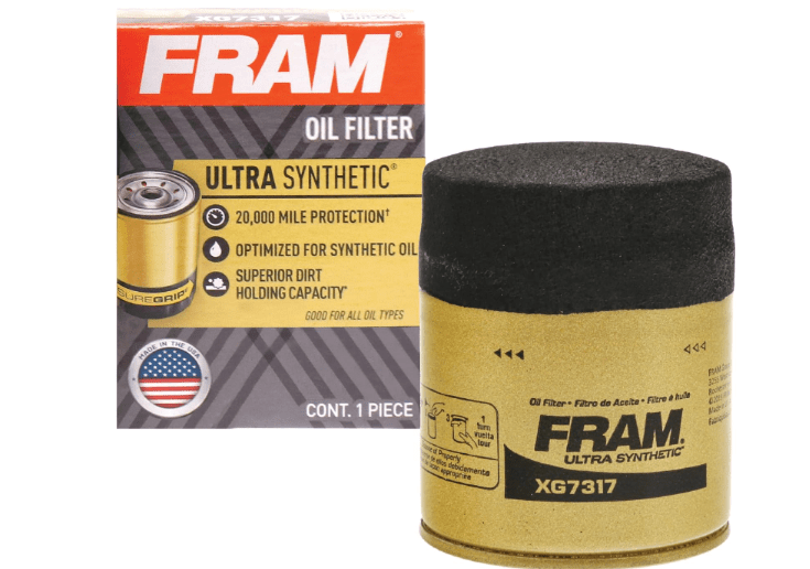  FRAM Ultra Synthetic XG7317 20K Mile Change Automotive Replacement Engine Oil Filter for Synthetic Oil Changes, Premium Vehicle Engine Protection Oil Filter...