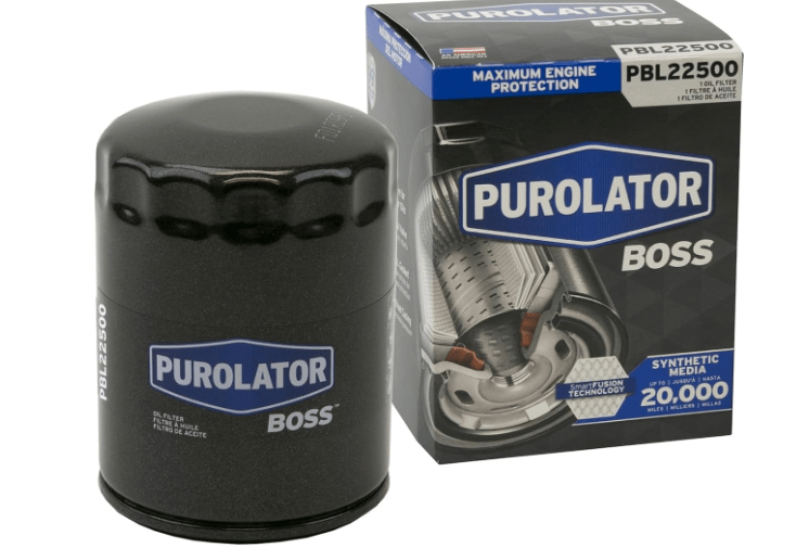 Purolator PBL22500 PurolatorBOSS Maximum Engine Protection Spin On Oil Filter Compatible With Ford F-150, Explorer, Edge, Chevrolet Silverado 1500, Traverse...