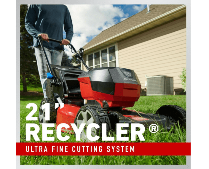  Toro 60V MAX* 21 in. Recycler w/SmartStow Push Lawn Mower with (1) 60V MAX* Flex-Force 7.5Ah Lithium-Ion Battery and (1) Charger