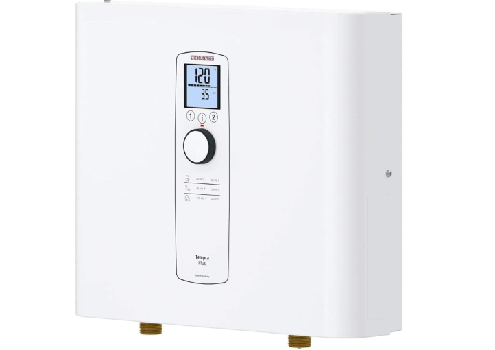  Stiebel Eltron Tankless Water Heater – Tempra 24 Plus – Electric, On Demand Hot Water, Eco, White, 20.2