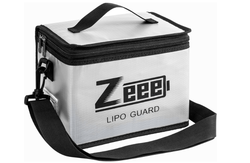
Zeee Fireproof Explosionproof Large Capacity Battery Storage Guard Pouch for Lipo Charge & Storage (8.46 x 6.5 x 5.71 in)