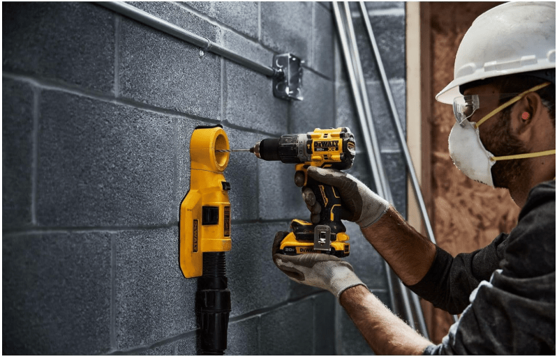 DEWALT 20V MAX* XR® Brushless Cordless 1/2 in. Hammer Drill/Driver Kit (DCD805D2), Yellow
