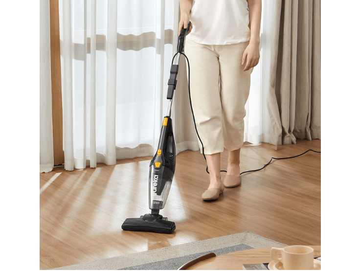  Eureka Blaze Stick Vacuum Cleaner, Powerful Suction 3-in-1 Small Handheld Vac with Filter for Hard Floor Lightweight Upright Home Pet Hair, Dark Black