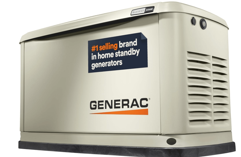  Generac Guardian 22kW Home Standby Generator - Automatic Whole House Backup Power for Storms, Emergencies, and Outages, WiFi Enabled, Runs on Natural Gas or...