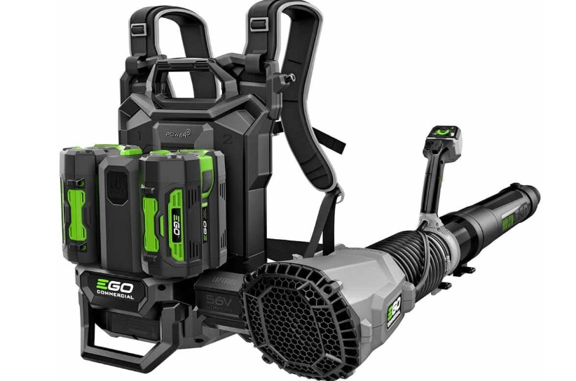 EGO Power+ LBPX8004-2 Backpack Blower Kit 800 CFM with 2X 6Ah Battery & 280W Dual Port Charger