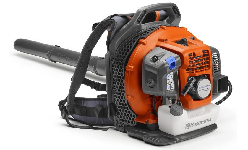 Husqvarna 150BT Gas Leaf Blower, 51-cc 2.16-HP 2-Cycle Backpack Leaf Blower, 765-CFM, 270-MPH, 22-N Powerful Clearing Performance and Ergonomic Harness...
