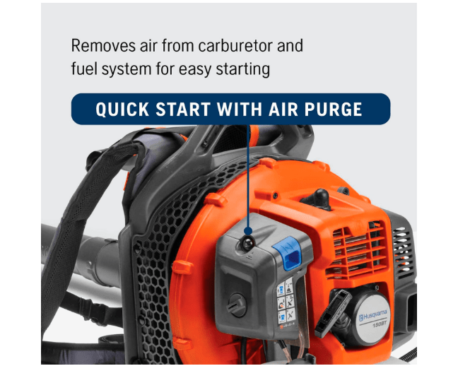 Husqvarna 150BT Gas Leaf Blower, 51-cc 2.16-HP 2-Cycle Backpack Leaf Blower, 765-CFM, 270-MPH, 22-N Powerful Clearing Performance and Ergonomic Harness...