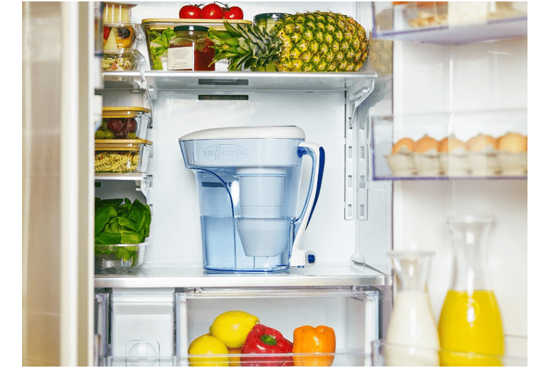 
ZeroWater 12-Cup Ready-Pour 5-Stage Water Filter Pitcher 0 TDS for Improved Tap Water Taste - IAPMO Certified to Reduce Lead, Chromium, and PFOA/PFOS