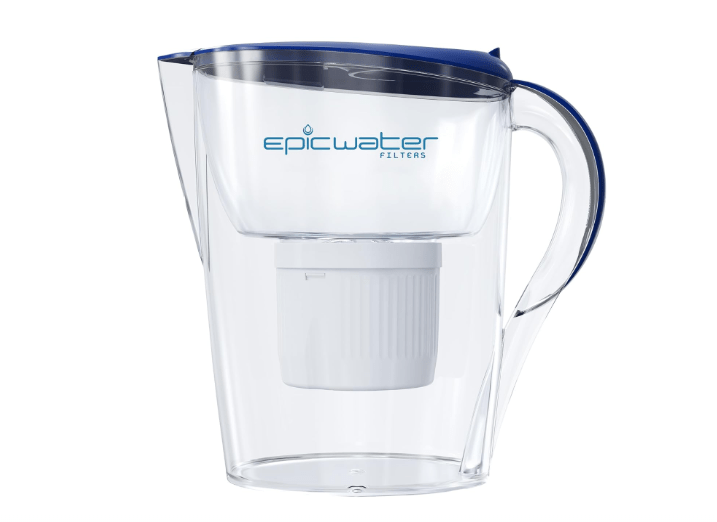 
Epic Water Filters Pure Filter Pitchers for Drinking Water, 10 Cup 150 Gallon Filter, Tritan BPA Free, Removes Fluoride, Chlorine, Lead, Forever Chemicals
