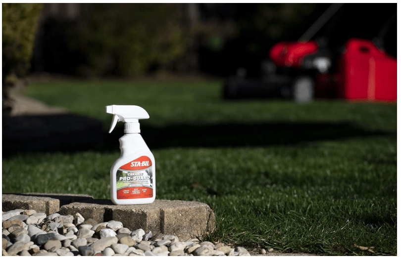STA-BIL Ceramic Pro Guard – Ceramic Protection for Lawn Mowers and Snowblowers – Non-Stick Formula – 10oz Packaging May Vary