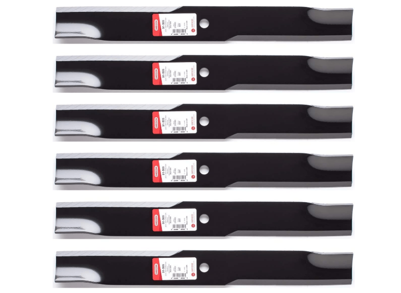  Oregon 6PK 91-509 Heavy Duty Blades for 60" Hustler Super Z, XR-7, Z
