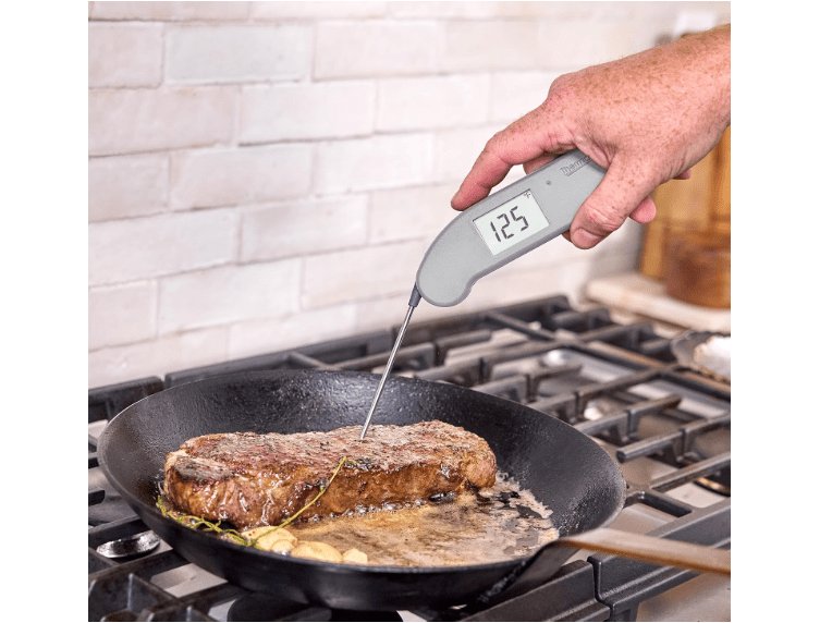  ThermoWorks Thermapen ONE, No. 1 Recommended Instant-Read Thermometer - Cayenne Pepper Red