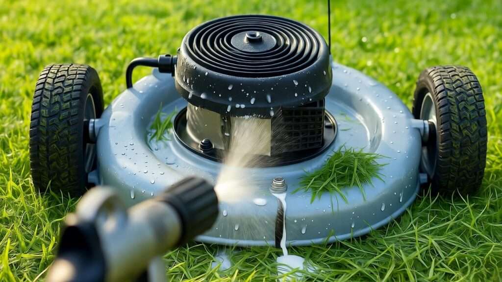 best ceramic spray lawn mower