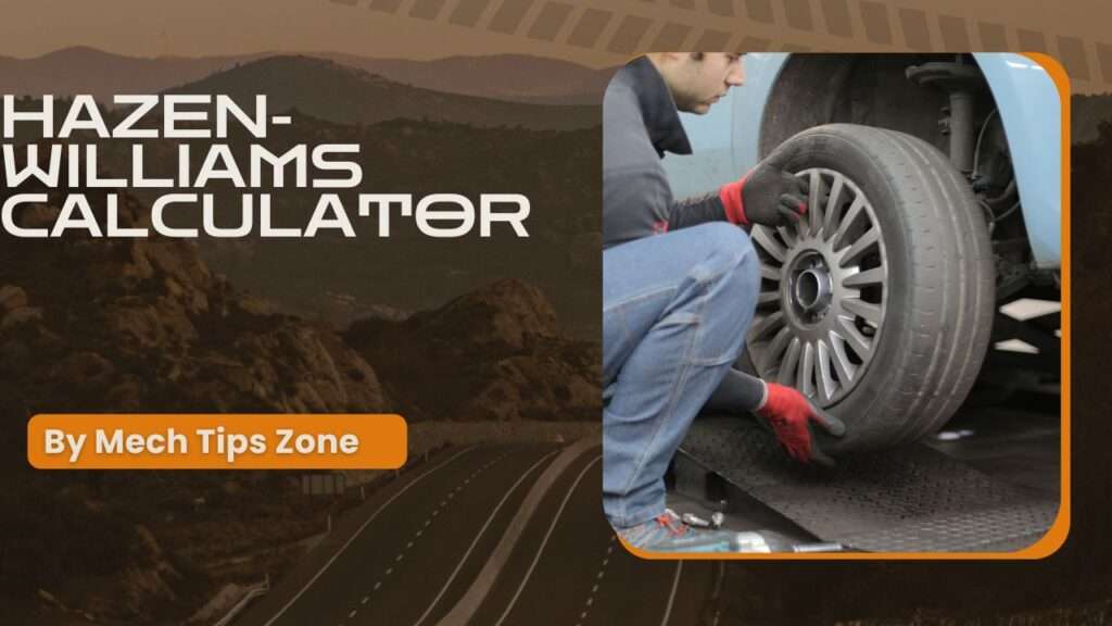 Hazen-Williams Calculator