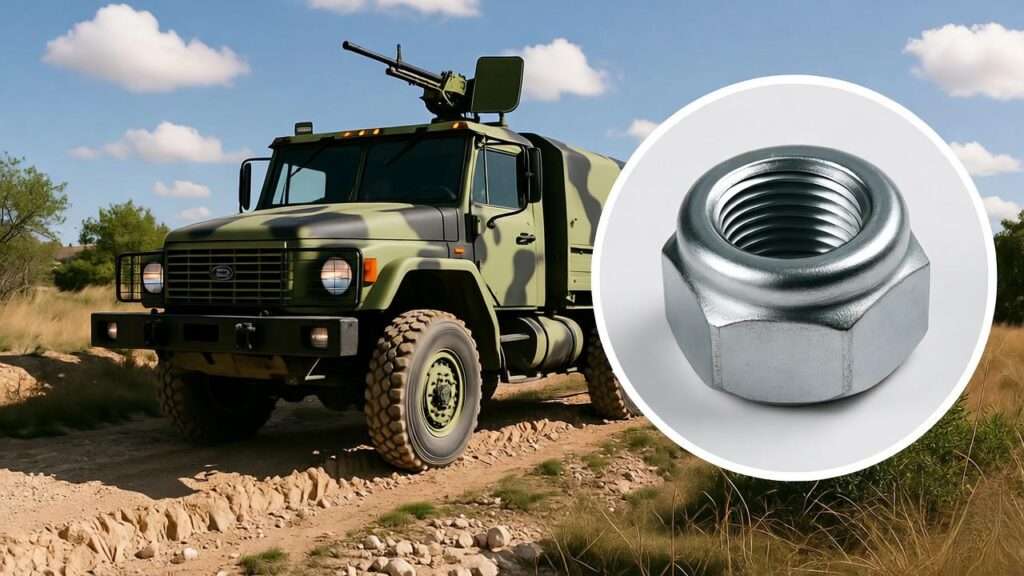 military vehicle best type of locking nut