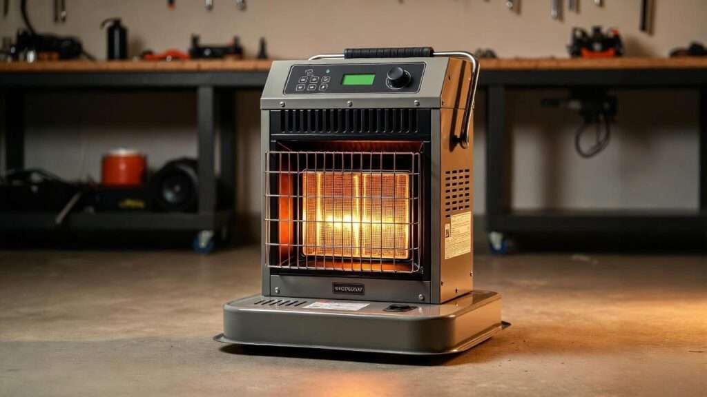 small propane heater